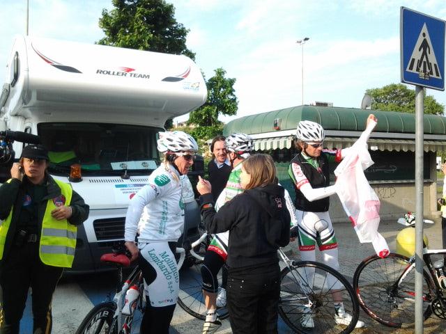 In Viaggio Con Anna Mei compionessa del mondo di ciclismo