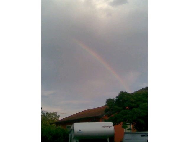 Agosto 2009 – Arcobaleno a Cannobio