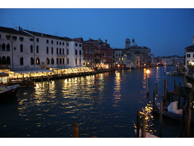 Venezia all’imbrunire