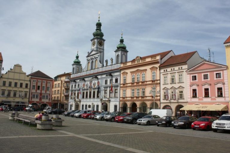 Ceske Boudejovice la piazza