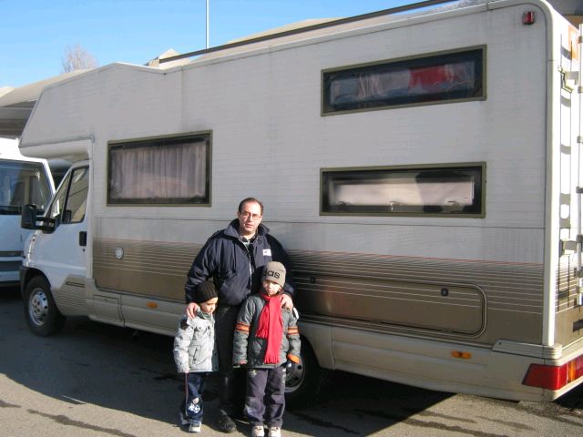 Iniziamo la vacanza da camperisti
